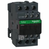 LC1D38B7      Stykač 3P 38A AC-3,  24V AC, pom.kont. 1"Z"+1"V" šroub.svorky, cívka s odrušovacím modulem