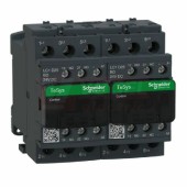 LC2D25BD      Stykač reverzační 3P 25A AC-3,  24V DC, pom.kont. 1"Z"+1"V" šroub.svorky