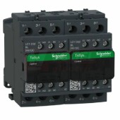 LC2D32BL      Stykač reverzační 3P 32A AC-3, 24V DC, pom.kont. 1"Z"+1"V" šroub.svorky, 2,4 W, cív.s rozšíř.rozs.a odruš.m.