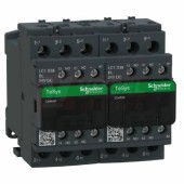 LC2D38BL       Stykač reverzační 3P 38A AC-3, 24V DC, pom.kont. 1"Z"+1"V" šroub.svorky, 2,4 W, cív.s rozšíř.rozs.a odruš.m.