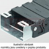 KA 36086 C řetězové zakončení (s čepy), pro vnitřní š=86mm, pro řetěz MP 36G, pozink. (MR-036000001300)