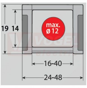MP 15 020 RV048 řetězový článek, rádius 48mm, výška 14/19mm, šířka 20/28mm, délka článku 26mm (38ks/1bm), protahovací (MR-015002004800)