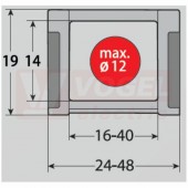MP 15 020 RV038 řetězový článek, rádius 38mm, výška 14/19mm, šířka 20/28mm, délka článku 26mm (38ks/1bm), protahovací (MR-015002003800)