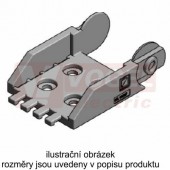 KA/Z 18.4 025 řetězové zakončení (s čepy), pro vnitřní š=25mm, plast, pro řetěz MP 18.4 (MR-018400005300)