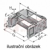 TR30.1 Oddělovací přepážka pro řetěz MP 30.1, 30.2, MP 30.3, 30,4 (MR-030100009400)