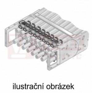 RS 075-3/ZL rámová přepážka, vnitřní š=75mm, plast, pro řetěz MP 25, MP 30 s odlehčením v tahu (MR-030107500010)