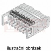 RS 125-3/ZL rámová přepážka, vnitřní š=125mm, plast, pro řetěz MP 45 s odlehčením v tahu (MR-0451125010)