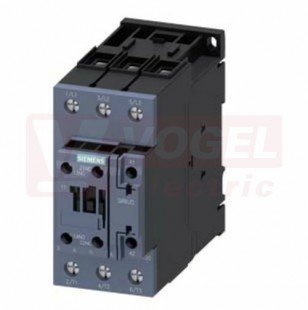 3RT2035-1AP00 stykač, AC-3, 40A/18,5kW/400V, 3pólový, AC 230V/50Hz, 1 NO + 1 NC, šroubová svorka