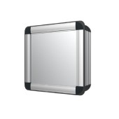 6060-0000 Ovládací panel TKP2000, švh 600x600x152mm, bez čelního ALU panelu, bez rukojeti s dvojitým závěsem a zámkem se dvěma klíči