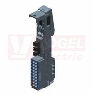 6ES7193-6UP00-0BP2 SIMATIC ET 200SP, Potential distributor module, PotDis-BaseUnit PotDis-BU Typ
P2, dark-colored, 1 x
P1-potential, 17 x
P2-potential, Push-In
terminals. P1-, P2- and
AUX-rail bridged to left BU,
Packaging Unit: 1 Piece, WxH: