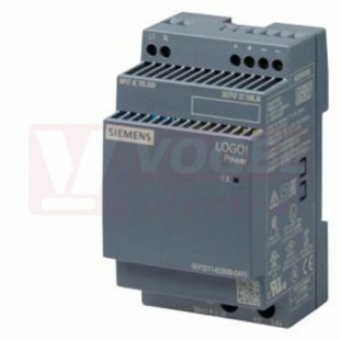 6EP3311-6SB00-0AY0 LOGO!POWER 5 V / 6.3 A
Stabilized power supply input:
100-240 V AC output: 5 V DC /
6.3 A