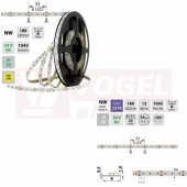 LED pásek SMD2216 NW, 180LED/m, 12W/m, 1045lm/m, IP20, DC 24V, 8mm, 30m (126.734.60.1)