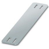 WMTB-AL (40X15) Označovač kabelů, hliníkový štítek, nepopsaný, popisovatelné pomocí: BLUEMARK ID, BLUEMARK ID COLOR, BLUEMARK CLED, způsob montáže: Montáž kabelové sponky, průměr kabelu: > 4,6 mm, velikost popisovaného pole: 40x15mm (830524)