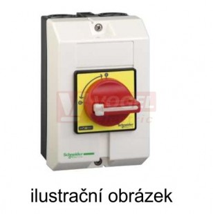 VCFXGDXE Vario prázdná skříňka pro nouz.a nouz.hlav.vypínač 50..63A