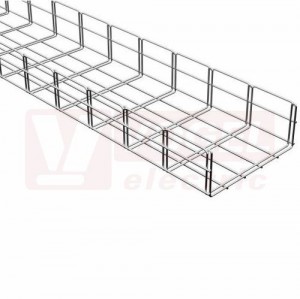 Žlab drátěný 250x100 MERKUR 2 250/100 "A2" nerez AISI 304L, vč. pasivace - vzdálenost podpěr cca 1,5 m (ARK - 231244)