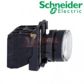 XB5AW3165 Ovládač stiskací prosvětlený, lícující, 1 Z + 1 V, 250V - bílý