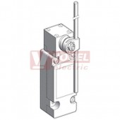 XCKJ110559 Polohový spínač Universal Classic, kovový, termoplastová kruhová tyčová páka pr.6mm, 1Z+1V, s mžik.funkcí, kabel.vstup 1x PG13,5, IP67