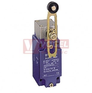 XCKJ50541 Polohový spínač Universal, kovový, termoplastová páka s kladkou nastav.délky, 1Z+1V, závisle spínající, vypnutí před zapnutím, kabel.vstup 1x PG13,5, IP67
