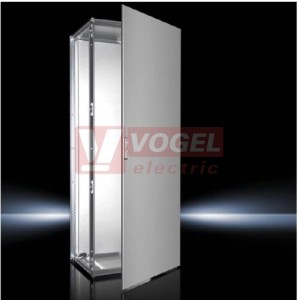 VX8450.000 skříň pro řadovou montáž VX25, švh 800x2000x600mm, 1-dv., s mont. deskou, nerez ocel 1.4301, IP55, RAL7035