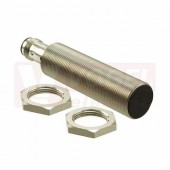 E2B-M18LS08-M1-B1 snímač indukční M18, mosaz, Sn=8mm, PNP/NO, stíněný, konektor M12/3pin, délka těla 61/81mm