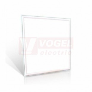 Svítidlo LED panel 45W  VT-6060, 3600lm, 4000K, rozměr 595x595x14 mm, 200-240V, IP20, materiál Aluminum+PMMA+PS, životnost 20 000h (SKU60246)