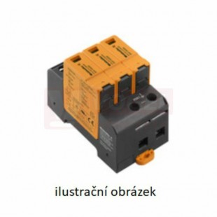 VPU AC II 3 350/50 přepěťová ochrana typ 1+3 (L1-L2-L3/PE(N)), I imp 20kA/50kA (8/20µs), Uc 350V, bez dálk.signalizace (2591100000)