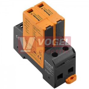 VPU AC I 2 300/12,5 přepěťová ochrana typ 1+2 (L1-L2/PE(N)), I imp 12,5kA (10/350µs), 20kA/50kA (8/20μs), Uc 300V, bez dálk.signalizace (2591400000)