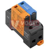 VPU AC II 1+1 350/50 přepěťová ochrana typ 1+3 (L1-N/PE), I imp 20kA/50kA (8/20µs), Uc 350V, bez dálk.signalizace (2637030000)