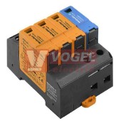 VPU AC II 3+1 350/50 přepěťová ochrana typ 1+3 (L1-L2-L3-N/PE), I imp 20kA/50kA (8/20µs), Uc 350V, bez dálk.signalizace (2637050000)