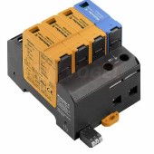 VPU AC II 3+1 R 350/50 přepěťová ochrana typ 1+3 (L1-L2-L3-N/PE), I imp 20kA/50kA (8/20µs), Uc 350V, s dálk.signalizací (2637060000)