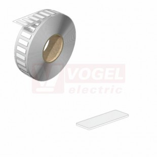 ESG-FO 6/17 MM WS štítek MultiMark pro potisk, v/š 6x17mm, bílý, PE pěna s akrylovým lepidlem, (cívka) (2619990000)