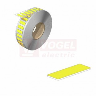 ESG-FO 6/17 MM GE štítek MultiMark pro potisk, v/š 6x17mm, žlutý, PE pěna s akrylovým lepidlem, (cívka) (2620000000)