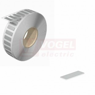 ESG-FO 6/17 MM SI štítek MultiMark pro potisk, v/š 6x17mm, stříbrný, PE pěna s akrylovým lepidlem, (cívka) (2620910000)
