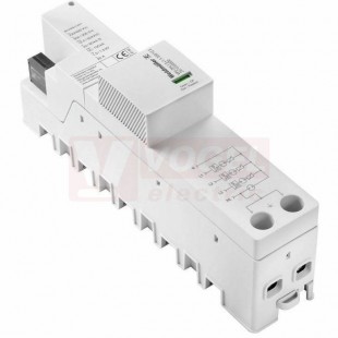 VPU ZPA I 3+1 A 300/12,5 přepěťová ochrana typ 1+2 (N-L1-L2-L3-PE/PE) I imp 12,5kA/50 (10/350µs), Uc 300V, s pomocným kontaktem (2674400000)