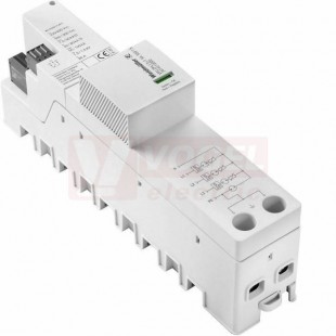 VPU ZPA I 3+1 RA 300/7,5 přepěťová ochrana typ 1+2 (N-L1-L2-L3-PE/PE), I imp 7,5kA/30kA (10/350µs), Uc 300V, s pomocným kontaktem a s dálk.signalizací (2674510000)