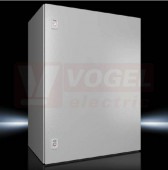 AX1059.000 Kompaktní skříň AX, ŠxVxH: 600x800x400 mm, ocelový plech, s MD, jednodvéřová, 2 otočné uzávěry, IP66
