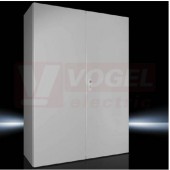 AX1115.000 Kompaktní skříň AX, ŠxVxH: 1000x1400x400 mm, ocelový plech, s MD, dvoudvéřová, 3-bodový uzavírací systém, IP55