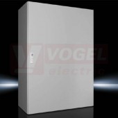 AX1281.000 Kompaktní skříň AX, ŠxVxH: 800x1200x400 mm, ocelový plech, s MD, jednodvéřová, 3-bodový uzavírací systém, IP66