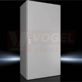 AX1261.000 Kompaktní skříň AX, ŠxVxH: 600x1200x400 mm, ocelový plech, s MD, jednodvéřová, 3-bodový uzavírací systém, IP66