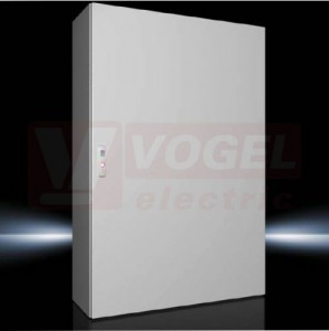 AX1280.000 Kompaktní skříň AX, ŠxVxH: 800x1200x300 mm, ocelový plech, s MD, jednodvéřová, 3-bodový uzavírací systém, IP66