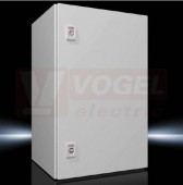 AX1338.000 Kompaktní skříň AX, ŠxVxH: 380x600x350 mm, ocelový plech, s MD, jednodvéřová, 2 otočné uzávěry, IP66