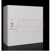 KX1575.000 skříňka E-Box KX, ŠxVxH: 300x300x155 mm, ocelový plech, s MD, s dveřmi