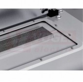 AX2566.400 Přírubová deska, s pryžovým svěrným profilem, pro AX, ŠxH: 401x221 mm, pro velikost 6