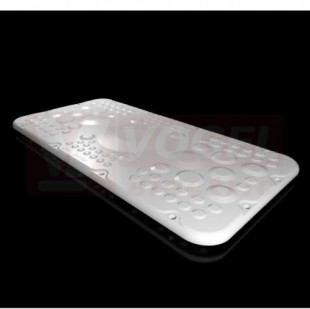 AX2567.300 Přírubová deska  z plastu, s membránami, pro AX, ŠxH: 436x221 mm, pro velikost 7