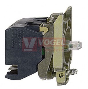 ZB4BW0G554 Polosestava objímky s kontakty, 1 Z + 1 V, 110...120V, OR, zásuvný konektor