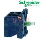 ZB5AW0M53  Polosestava objímky 230-240VAC LED OR, kontakty 2xNO, šroubové přip.svorky (VÝROBA UKONČENA > nahradit na ZB5AW0M13)