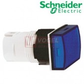 ZB6DV6 Hlavice pro signálku, integr. LED, obdélník - modrá
