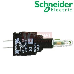 ZBVB47 Objímka LED 24V AC/DC, RU, do plošných spojů