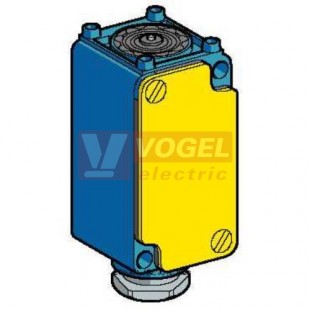 ZC2JC4 Tělo XC2-J se spín. jednotkou, 1Z+1V, kovové tělo, s mžik.funkcí, kabel.vstup PG13,5