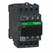 LC1D098BL     Stykač 4P 2Z+2V  20A AC-1,  24V DC, pom.kont. 1"Z"+1"V" šroub.svorky, příkon cívky 2,4 W